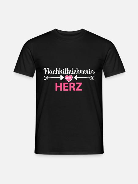 Nachhilfelehrerin Nachhilfe Sprüche Privatlehrerin - Männer T-Shirt - Schwarz