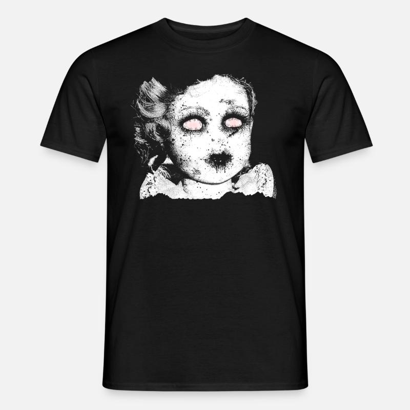 Kind Horror - Männer T-Shirt - Schwarz