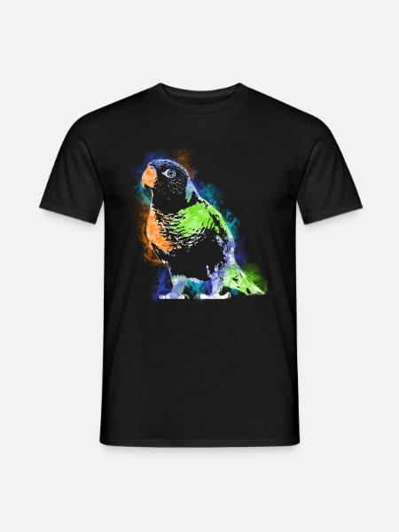 parrot - Men's T-Shirt - black