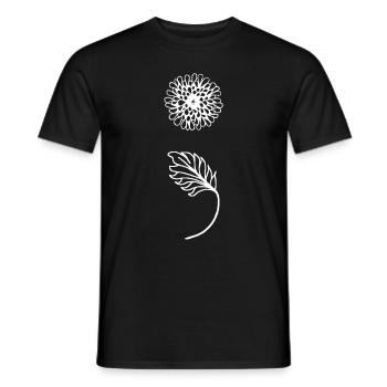 Semikolon Pusteblume Depression Suicide Geschenk - Männer T-Shirt - Schwarz - Vorne - AI Model Male 178 light (178cm)