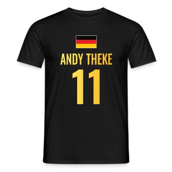 Fußball Sauf Trikot Deutschland Mallorca Gruppen - Männer T-Shirt - Schwarz - Vorne - AI Model Male 178 light (178cm)