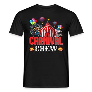 Carnival Circus - Men's T-Shirt - black - Front - AI Model Male 178 light (178cm)