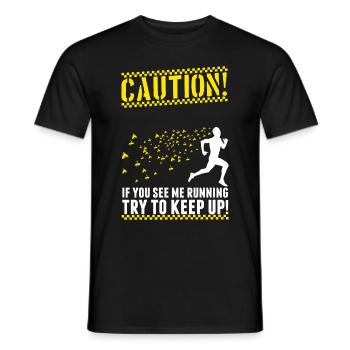 Funny Beekeeper Father Funny Beekeeping Father - Men's T-Shirt - black - Front - AI Model Male 178 light (178cm)
