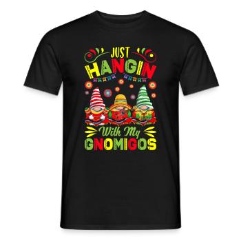 Mexican Dwarfs Cinco De Mayo Party - Men's T-Shirt - black - Front - AI Model Male 178 light (178cm)