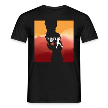 Climber Limit Escalade Bouldering - T-shirt homme - noir - Devant - AI Model Male 178 light (178cm)