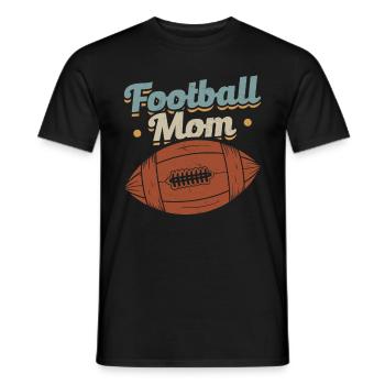 Rétro Football Femmes Maman - T-shirt homme - noir - Devant - AI Model Male 178 light (178cm)
