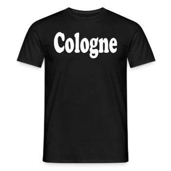 Cologne - T-shirt homme - noir - Devant - AI Model Male 178 light (178cm)