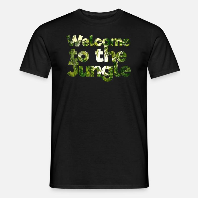 Jungle Rainforest Conservation Amazon - T-shirt homme - noir