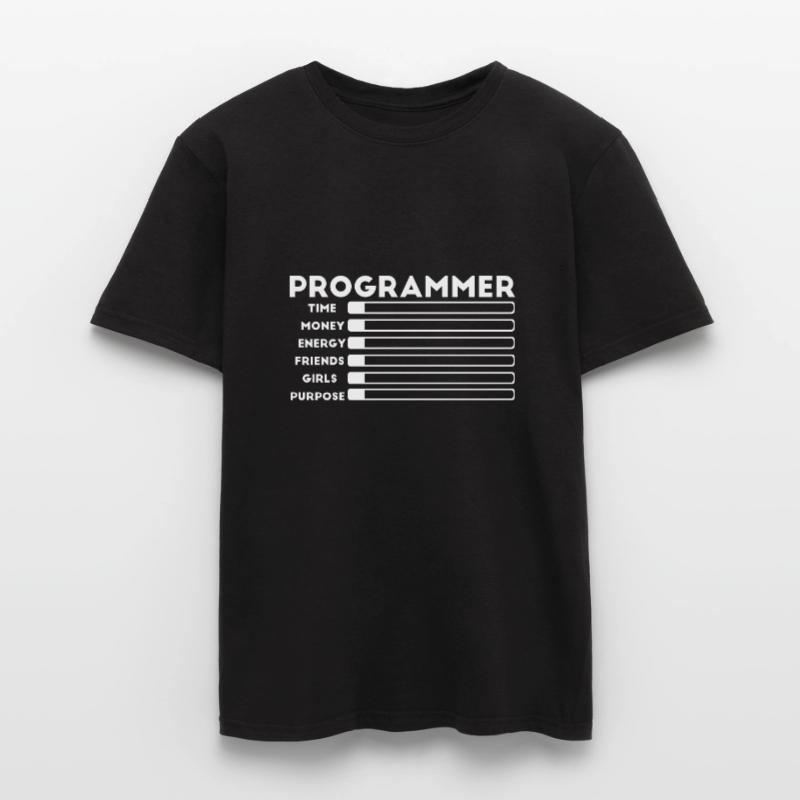 Programmeur nerd computer HTML T-shirt homme