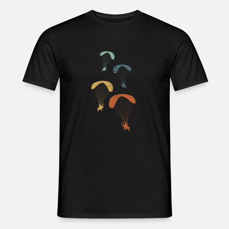 Paramotor Pilot Paramotoring - Men's T-Shirt - black