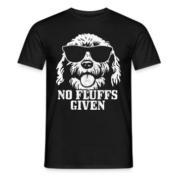 Goldendoodle Dog The Dood Gift - Men's T-Shirt - black - Front - AI Model Male 178 light (178cm)