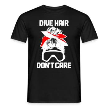 Tauchen Lustig Vintage Taucher Geschenk - Männer T-Shirt - Schwarz - Vorne - AI Model Male 178 light (178cm)