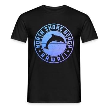Hawaï Aloha Souvenir hawaïen - T-shirt homme - noir - Devant - AI Model Male 178 light (178cm)