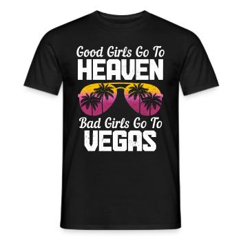 Las Vegas Nevada Souvenir Geschenk - Männer T-Shirt - Schwarz - Vorne - AI Model Male 178 light (178cm)