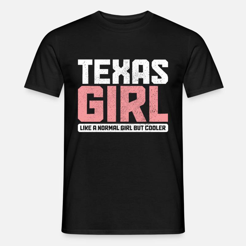 Texas - Männer T-Shirt - Schwarz