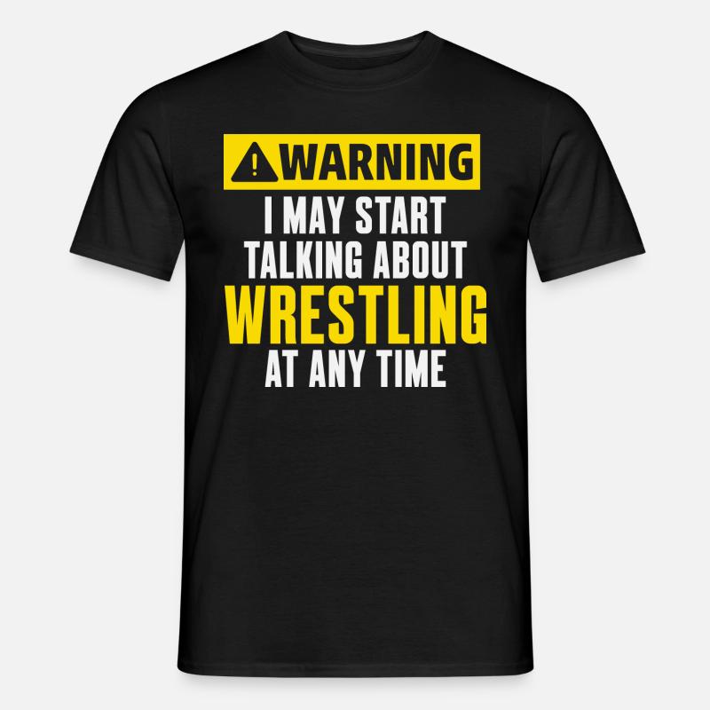 Ringen - Männer T-Shirt - Schwarz