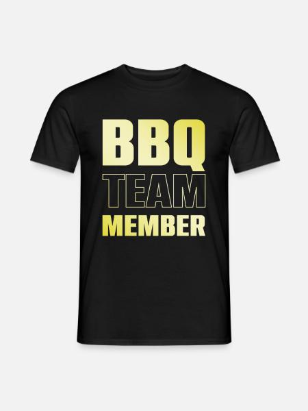 Bbq Team - Männer T-Shirt - Schwarz