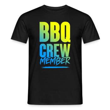 Équipe de barbecue - T-shirt homme - noir - Devant - AI Model Male 178 light (178cm)