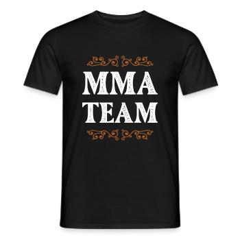 Mma Crew - Männer T-Shirt - Schwarz - Vorne - AI Model Male 178 light (178cm)