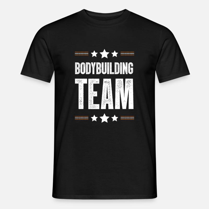 Équipe de musculation - T-shirt homme - noir