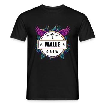 Malle Crew Tropical - T-shirt homme - noir - Devant - AI Model Male 178 light (178cm)