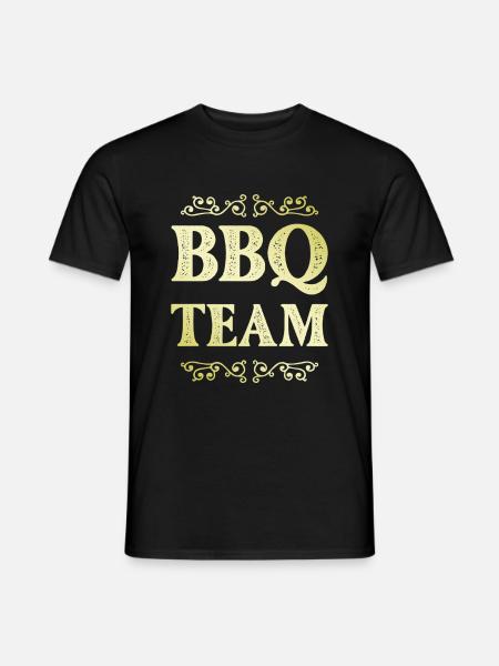 Bbq Team - Männer T-Shirt - Schwarz
