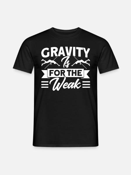 Athletics Pole vault Pole jumping - Men's T-Shirt - black