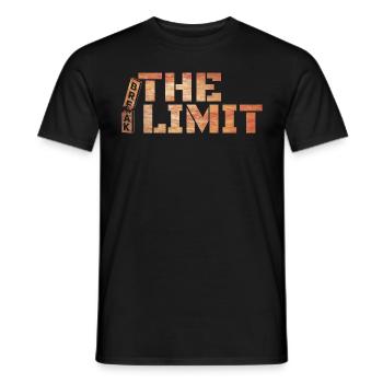 Die Grenze Überschreiten - Männer T-Shirt - Schwarz - Vorne - AI Model Male 178 light (178cm)