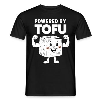Tofu Lustiges - Männer T-Shirt - Schwarz - Vorne - AI Model Male 178 light (178cm)