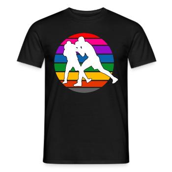 Boxing champion - T-shirt homme - noir - Devant - AI Model Male 178 light (178cm)