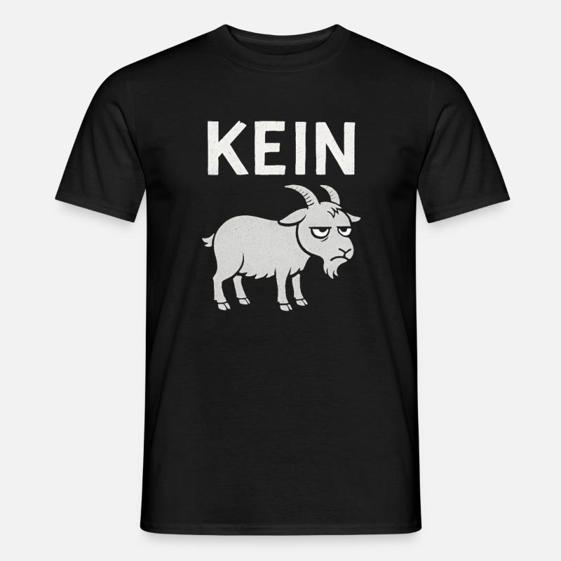 Lustiger Spruch Witzig Kein Bock Geschenkidee - Männer T-Shirt - Schwarz
