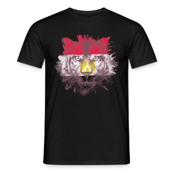Ägypten - Männer T-Shirt - Schwarz - Vorne - AI Model Male 178 light (178cm)
