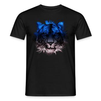 Estonia - Men's T-Shirt - black - Front - AI Model Male 178 light (178cm)