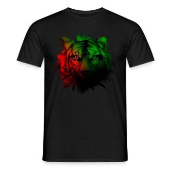 Martinique - Männer T-Shirt - Schwarz - Vorne - AI Model Male 178 light (178cm)