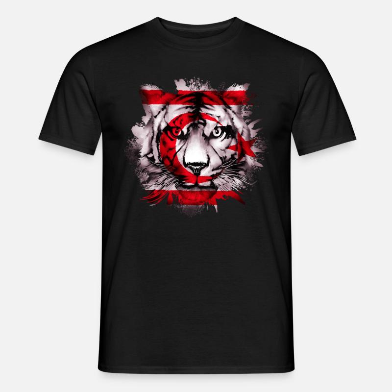 Nordzypern - Männer T-Shirt - Schwarz