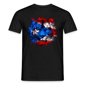 Puerto Rico - Männer T-Shirt - Schwarz - Vorne - AI Model Male 178 light (178cm)