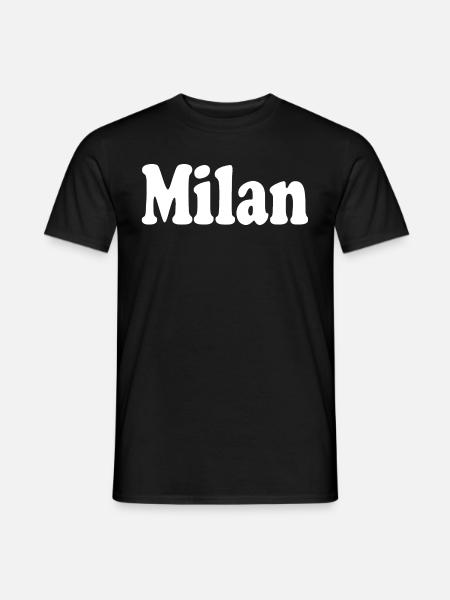 Milan Milan Milano - Men's T-Shirt - black