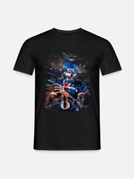 Limited - American Footbal London - Männer T-Shirt - Schwarz