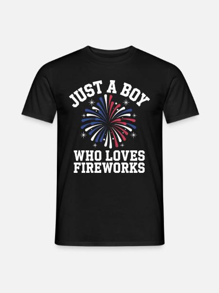Pyrotechnics Fireworks Pyrotechnics - Men's T-Shirt - black
