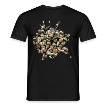 Was uns das tägliche Leben versüßt ist Zucker - Männer T-Shirt - Schwarz - Vorne - AI Model Male 178 light (178cm)