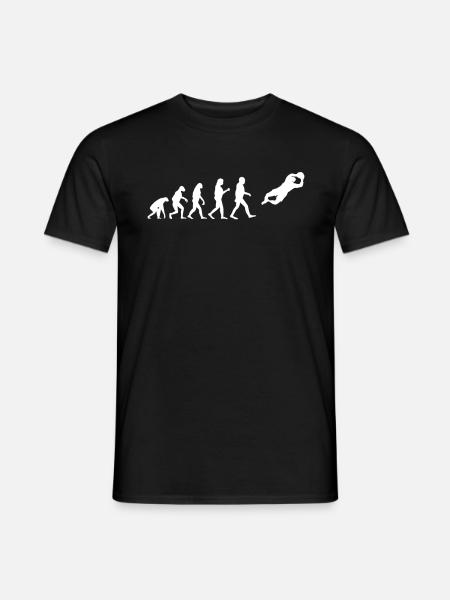 Gardien de but Evolution Soccer Joueur de foot gardien - T-shirt homme - noir