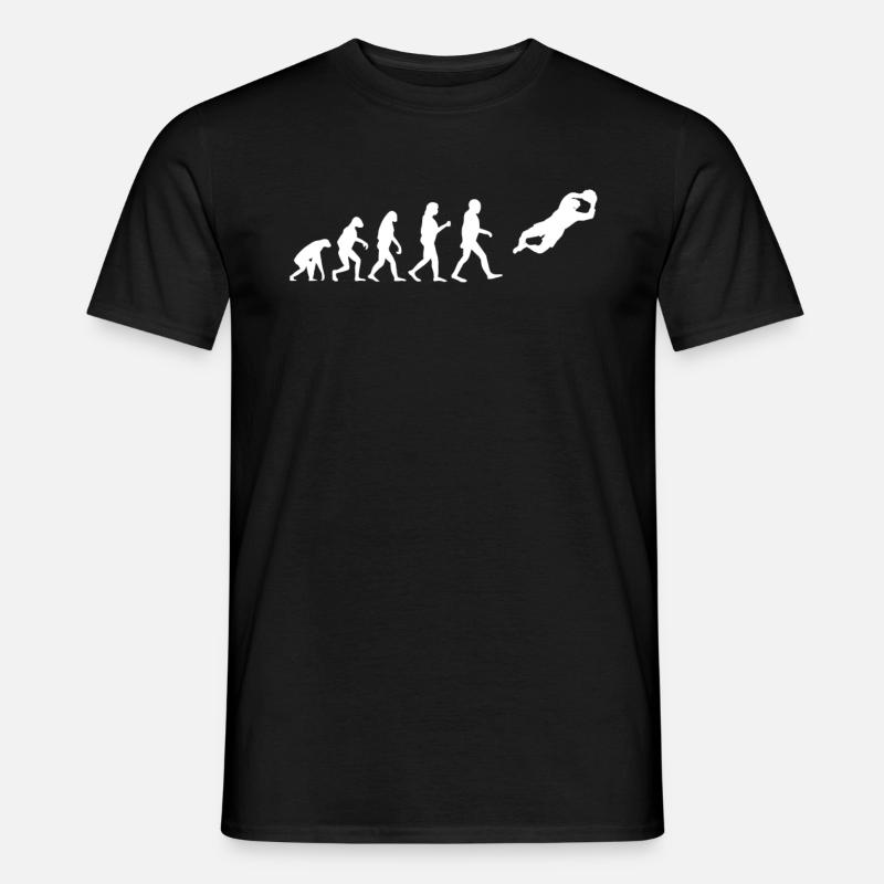 Portiere Soccer Soccer Goalkeeper Evolution - T-shirt uomo - nero