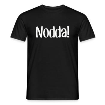 Nodda! Siegerland Siegen Wittgenstein Geschenk - Männer T-Shirt - Schwarz - Vorne - AI Model Male 178 light (178cm)