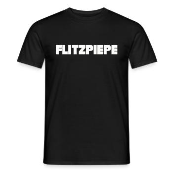 Flitzpiepe Azubi Berlin Berliner Schnauze Geschenk - Männer T-Shirt - Schwarz - Vorne - AI Model Male 178 light (178cm)