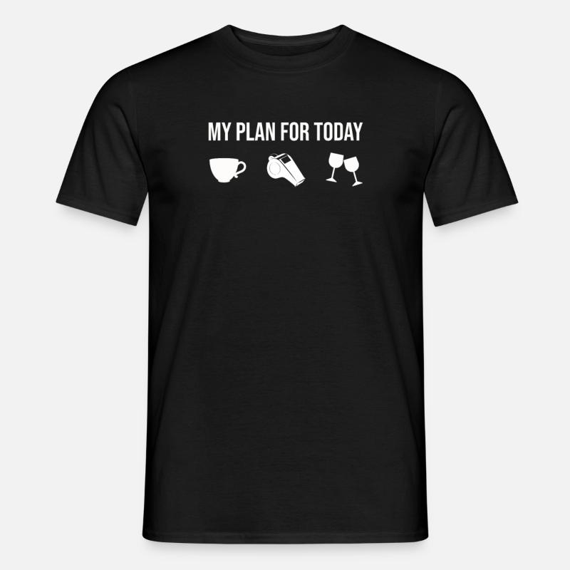 Referee Saying Schiri Referee - Men’s T-shirt - black