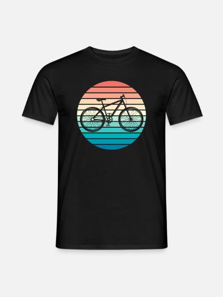 Cycling Mountain Biking Mountain Biking - Men's T-Shirt - black
