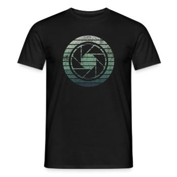 Photographer Camera Photography Photography Gift - Men's T-Shirt - black - Front - AI Model Male 178 light (178cm)