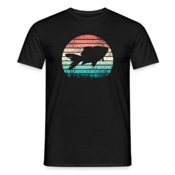 Aquarium Aquaristik Fische Zierfische Aquascaping - Männer T-Shirt - Schwarz - Vorne - AI Model Male 178 light (178cm)