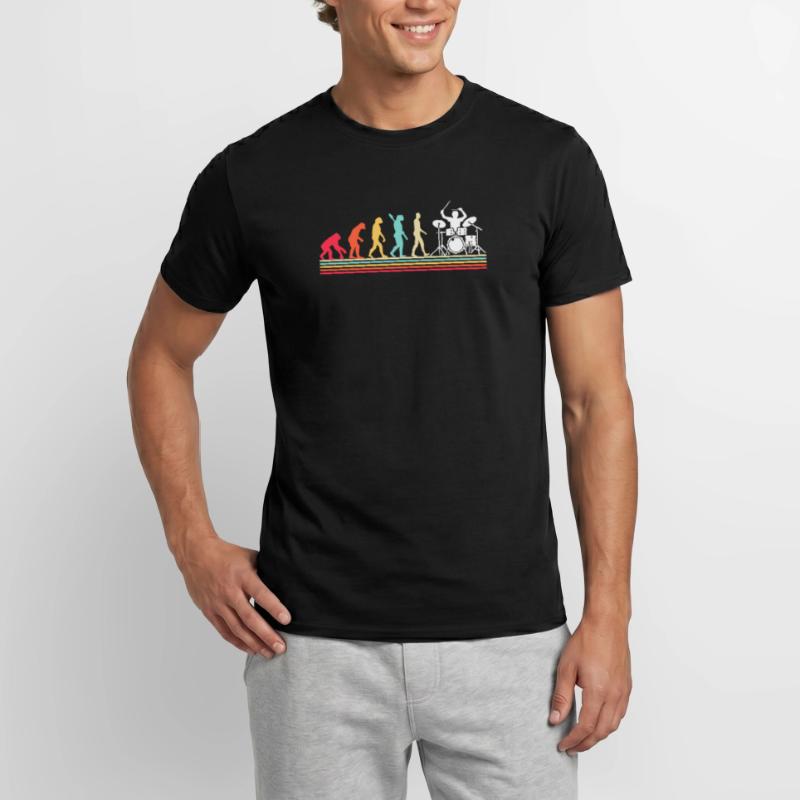 Drummer Evolution Drums Men's T-Shirt