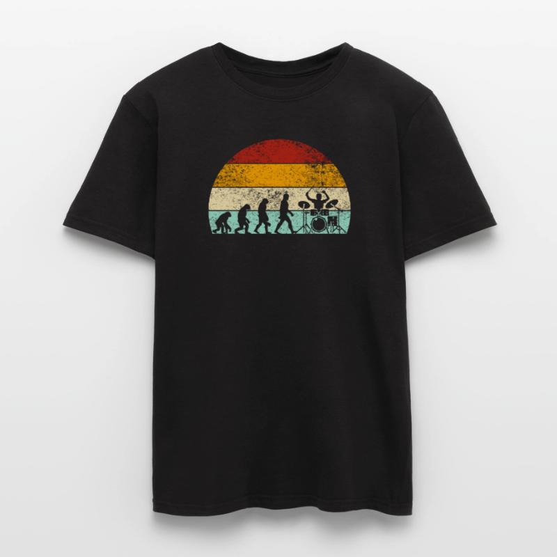 Drums Evolution Drummer Drummer Men's T-Shirt